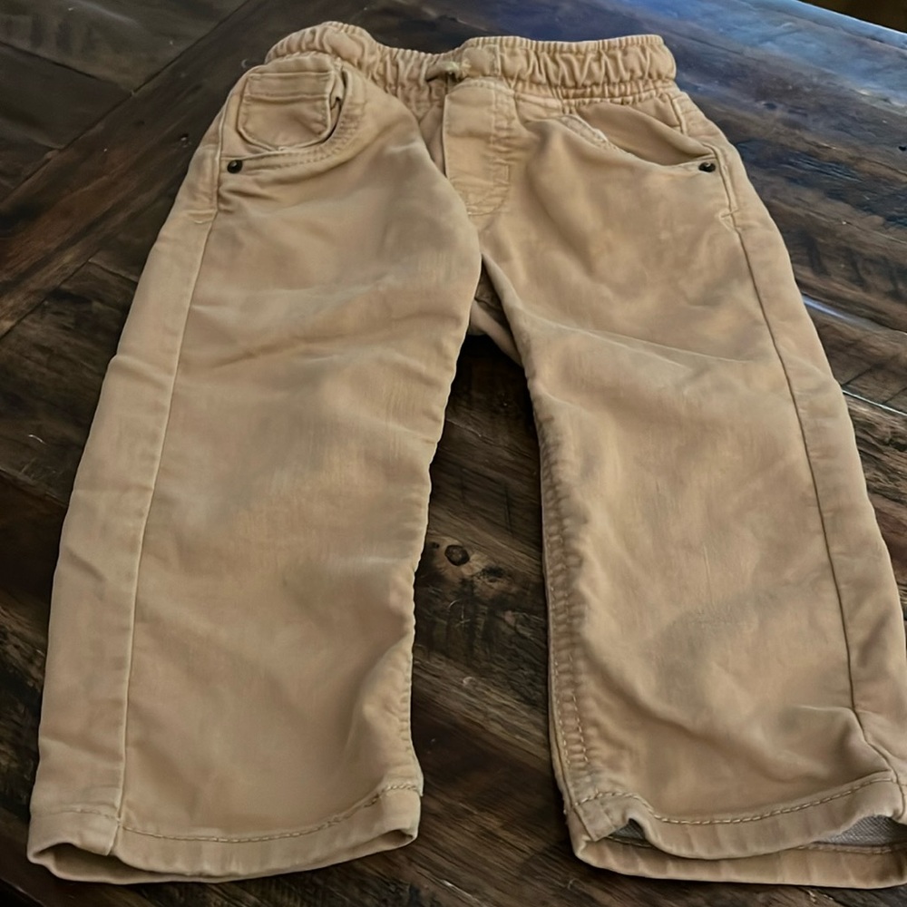 18M Khaki Pants w/ Drawstring Waist